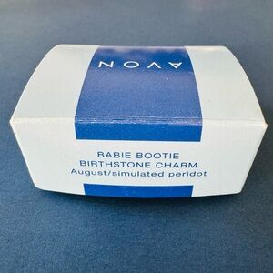 Avon Babie Bootie August Birthstone Charm